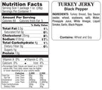 Black Pepper Turkey Jerky
