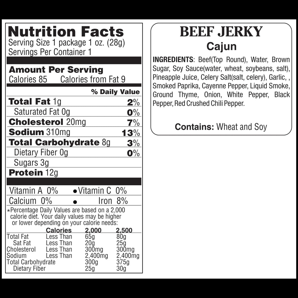 Beef Jerky Variety Pack - Small