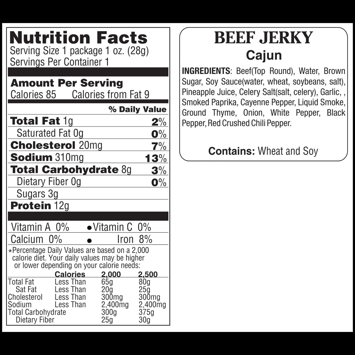 Beef Jerky Variety Pack - Large