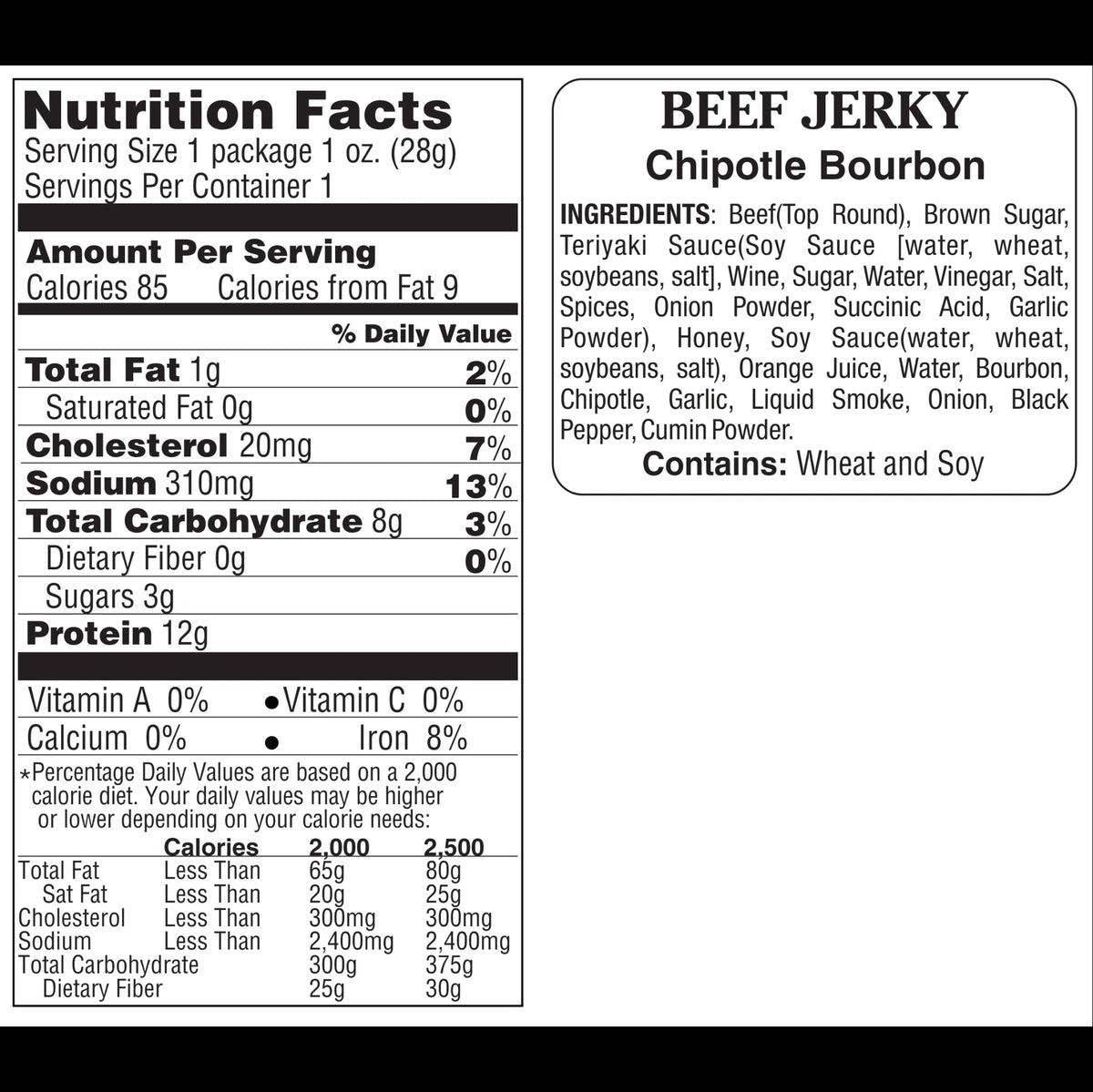 Beef Jerky Variety Pack - Small