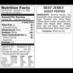 Ghost Pepper Beef Jerky