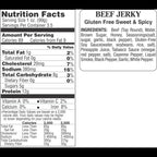 Gluten Free Sweet & Spicy Beef Jerky