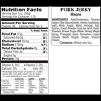Maple Pork Jerky