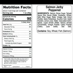 Peppered Salmon Jerky