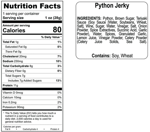 Python jerky