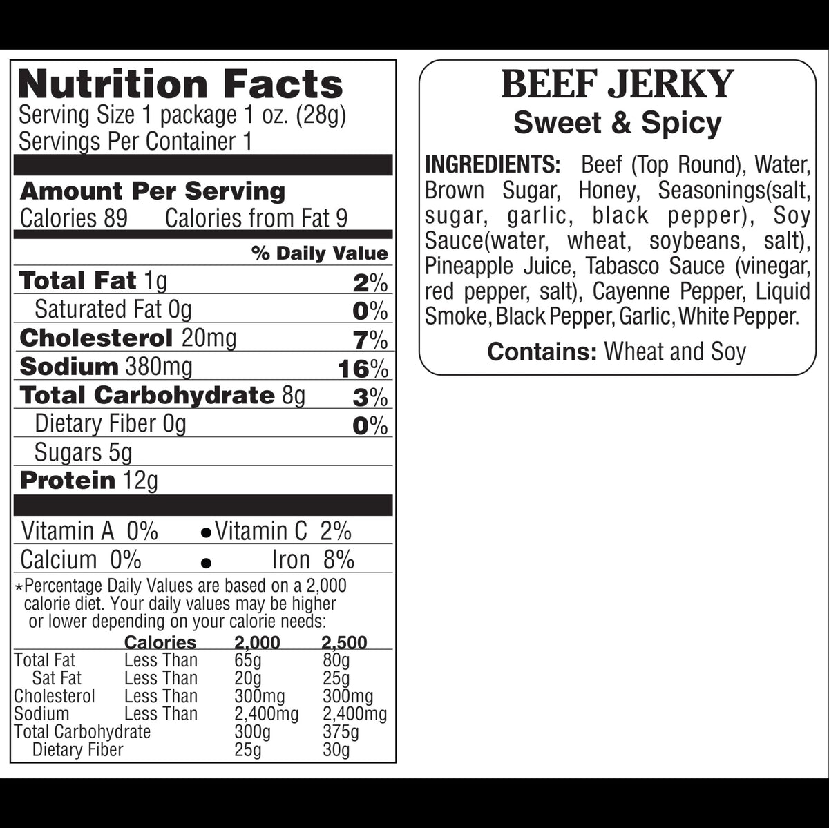 Hot Beef Jerky 6-Pack