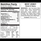 Sweet & Spicy Beef Jerky