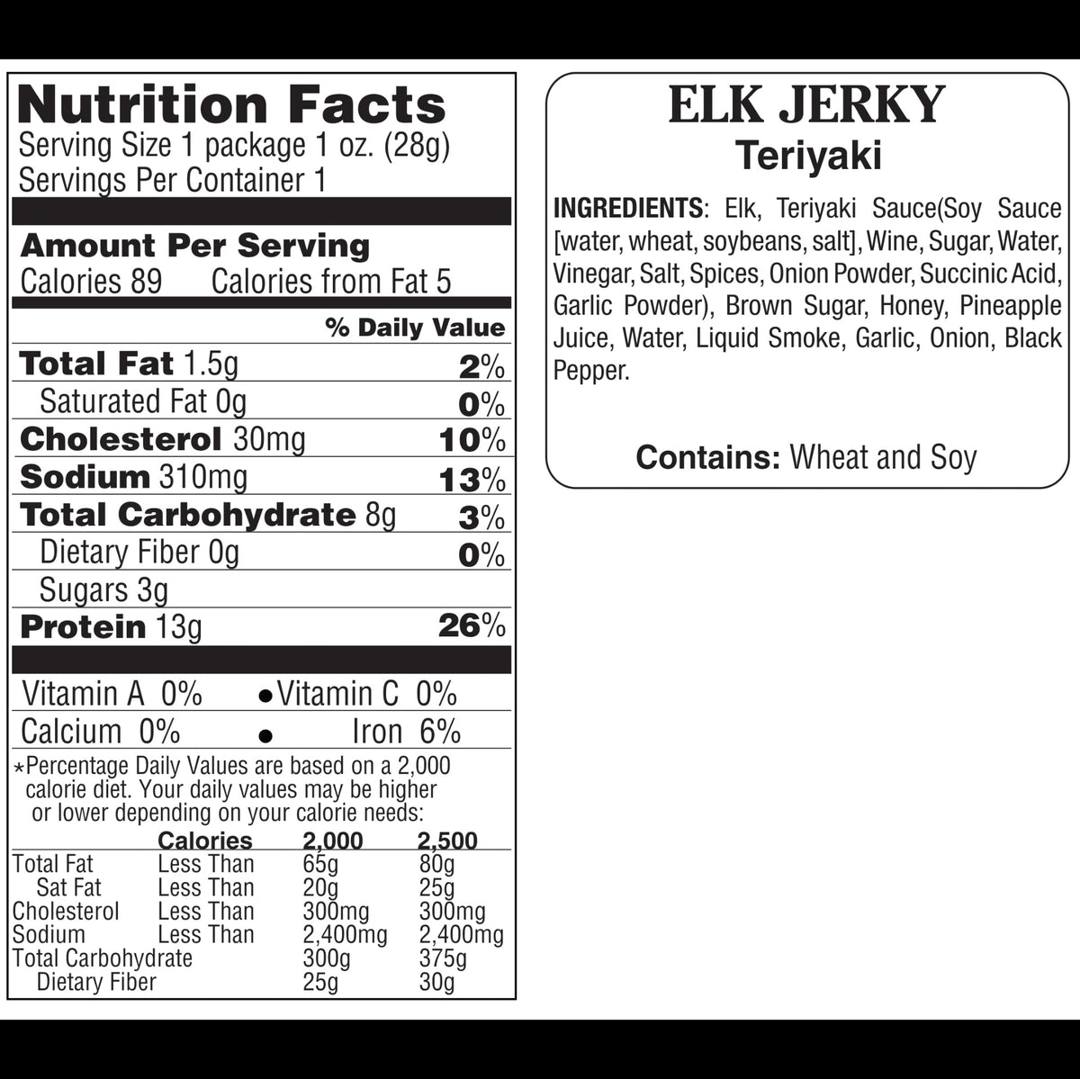 Game Jerky 6-Pack