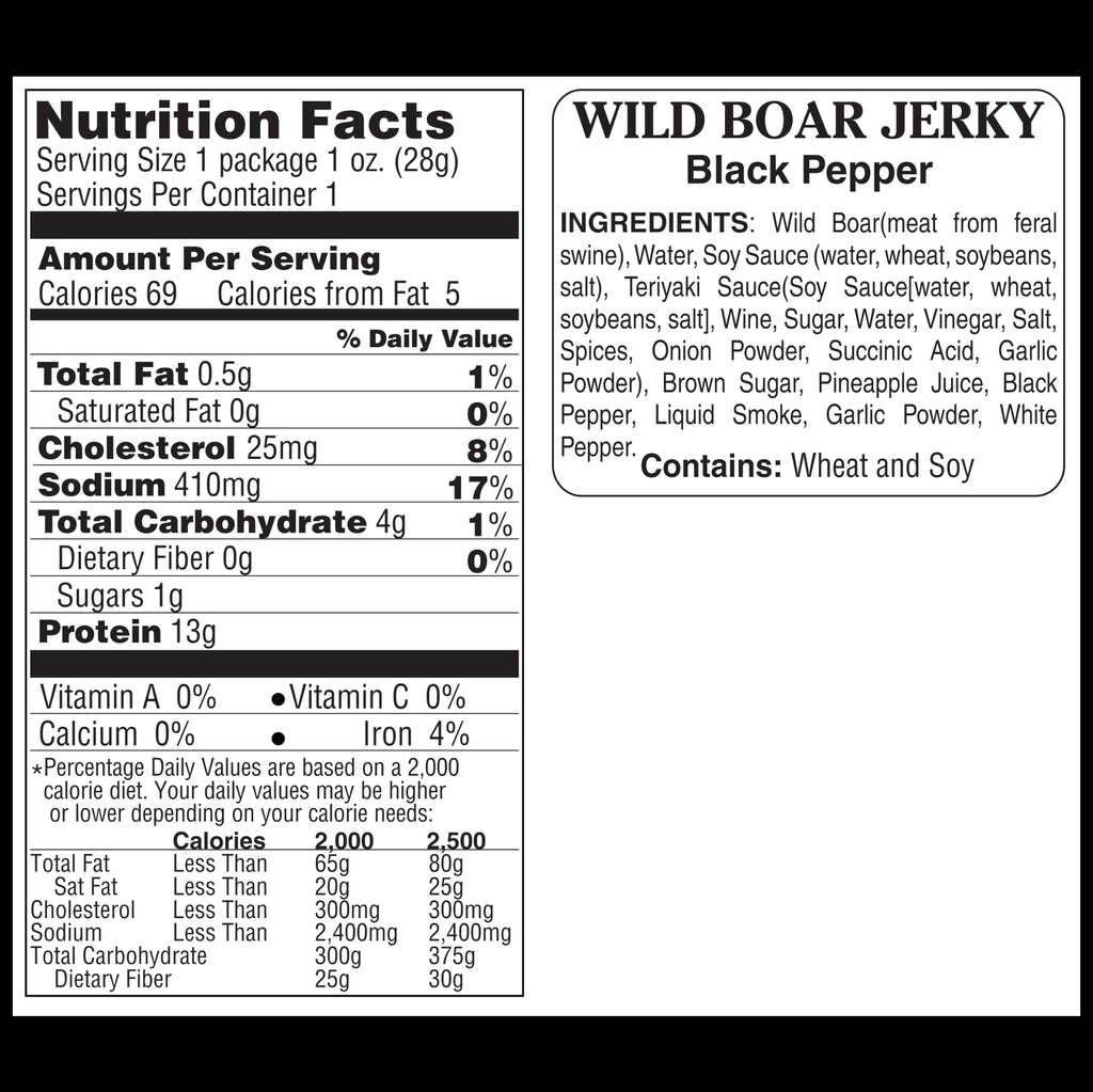 Game Jerky 6-Pack