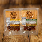 2 bags of 1.75 oz alligator in cajun and teriyaki flavors