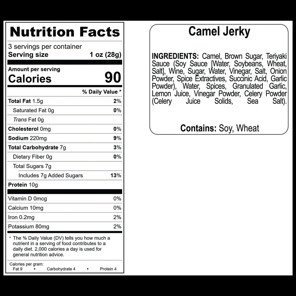 Camel Jerky