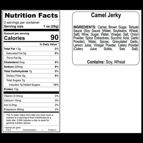 Camel Jerky
