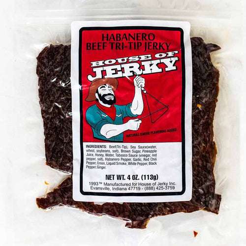 bag of habanero beef tri-tip jerky