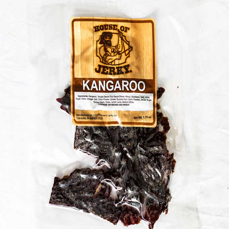 Peppered Kangaroo Jerky