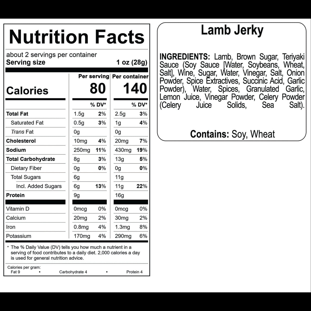 Game Jerky 6-Pack