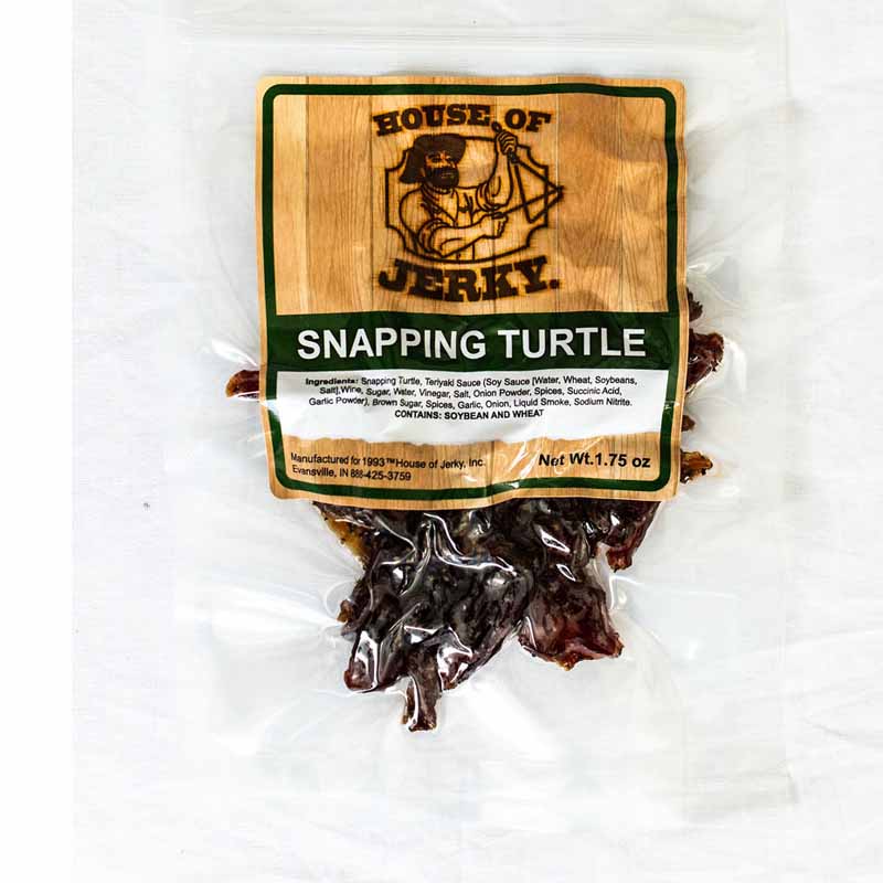 snapping turtle jerky