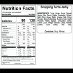 Snapping Turtle Jerky