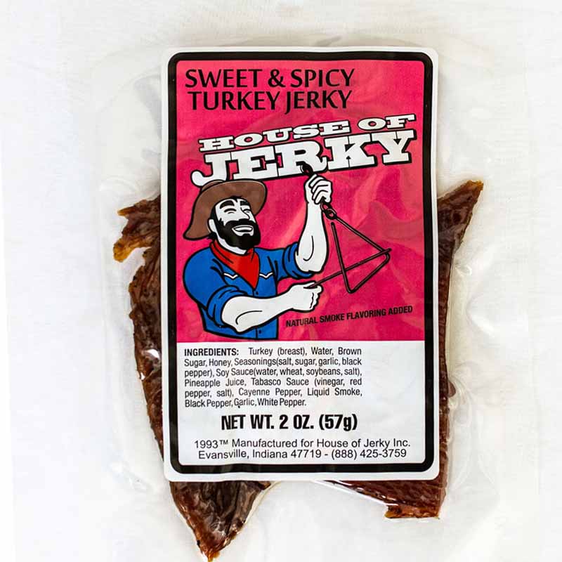 Sweet & Spicy Turkey Jerky