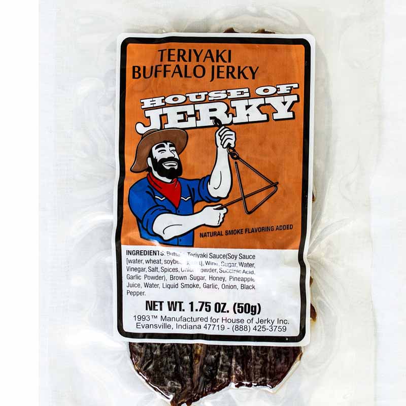 Teriyaki Buffalo Jerky