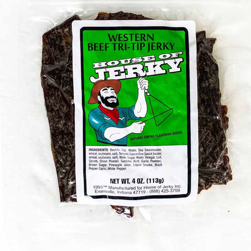 bag of western beef tri-tip jerky